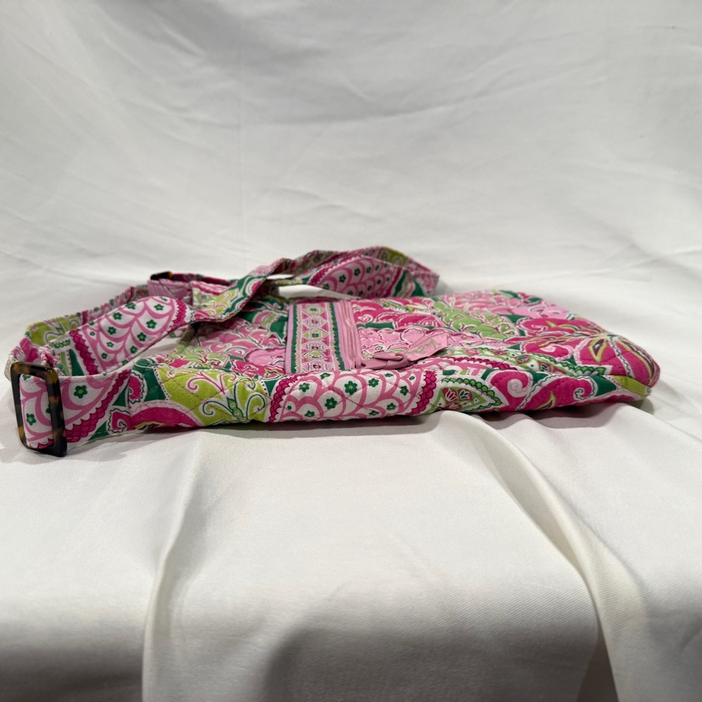 Vera Bradley Crossbody Hipster Bag in Retired Pinwheel Pink Pattern - Picture 5 of 8
